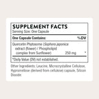 THORNE - Quercetin Phytosome - Antioxidant Supplement for Immune Health, Respiratory Support & Seasonal Allergy Relief* - Third-Party Certified - Gluten, Dairy & Soy-Free - 60 Capsules