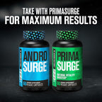 Jacked Factory Androsurge Estrogen Blocker for Men - Natural Testosterone Booster for Men & Estrogen Metabolizer with Tongkat Ali, DIM, Long Jack & More - Test Booster & Muscle Builder - 60 Count