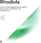 THORNE - Adaptogen & Adrenal Support Bundle - Natural Solutions for Coping with Stress - Rhodiola and Adrenal Cortex - 60 Servings