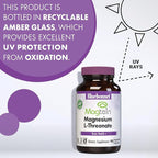Bluebonnet Nutrition Magtein Magnesium L-Threonate, Brain Health*, Non-GMO, Vegan, Kosher Certified, Gluten-Free, Soy-Free, 90 Vegetable Capsules, 30 Servings