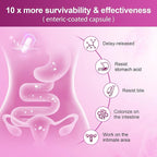 NATURE TARGET Women's Probiotics & Prebiotics, Cranberry & D-Mannose, 50-Billion-CFUs, Organic Probiotics for Digestive Health/Gut Health/Immune Booster/Weight Management