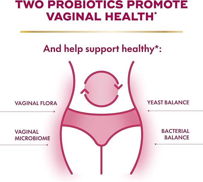 Align Probiotic, Womens Dual Action, Vaginal Probiotics for Women, Womens Probiotic for Vaginal Health Support, with Probiotics for Digestive Health, 28 Probiotic Capsules