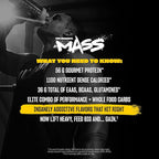 Mutant Mass | Weight Mass Gainer Protein Powder - high Calorie Protein Powder for Mass gain - Triple Chocolate - 5 Pound