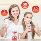 softbear Potassium Gummies for Adults, Sugar Free Potassium Chloride Gummies 1200mg Support Leg Cramps & Electrolyte Balance High Potency Potassium Supplement, Strawberry Flavor 120 Count
