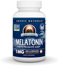Source Naturals Sleep Science Melatonin, Helps Promote Sleep* - 1 mg - 300 Orange Flavored Lozenges