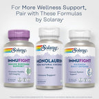 SOLARAY Monolaurin 500mg from Natural Coconut - Monolaurin Supplement for Powerful Nutritive Support - 60-Day Money Back Guarantee, Lab Verified - 60 Servings, 60 VegCaps