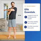 Pure Encapsulations EFA Essentials | Triglyceride-Form Fish Oil and Borage Oil Blend | 120 Softgel Capsules