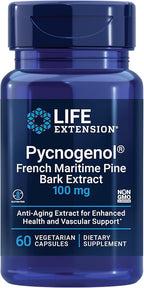 Life Extension French Maritime Pine Bark Extract with DHEA Hormone Balance - 60 Capsules Pycnogenol & 100 Capsules DHEA 25mg