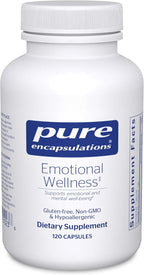 Pure Encapsulations Emotional Wellness | Support for Occasional Stress* | 120 Capsules