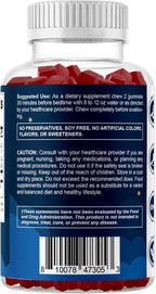 Vitamatic Sugar Free Melatonin 60 mg - 60 Vegetarian Gummies - Non-Habit Forming Supplement