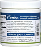 Carlson - L-Glutamine Powder, Free-Form Amino Acid, 3 g, Muscle Tissue Production & Function, Immune Support, 3.53 oz (100 g)