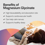PureFormulas Magnesium Glycinate 100 mg Daily Support for Stress, Nerves, Sleep, Muscles, Metabolism Pure Magnesium Glycinate Supplement for Women and Men Magnesio Non-GMO 240 Tablets