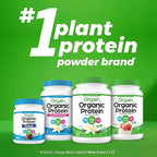Orgain Organic 30g Vegan Protein Powder, Chocolate 9g EAAs + BCAAs, Plant Protein, 6g Prebiotic + Fiber, 1g Sugar, Pre-Workout, Muscle Support + Recovery - 2.01lb (Packaging May Vary)