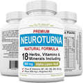 Neuroturna Support Supplement with 600 mg Pure Alpha Lipoic Acid - Advanced ALA Formula for Feet Hands Fingers Legs - Ultra Potent 18 in 1 Natural Vitamins - 120 Capsules