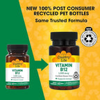 Country Life Vitamin B12 Supplement - Essential for Brain Function, Nerve Health, Red Blood Cells - Ideal for Anemia Prevention - Vegan Vitamin B, 1000 mcg - Gluten-Free, 60 Tablets