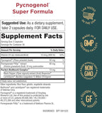 Pycnogenol Super Formula- Activated Pycnogenol Pomegranate P40p- 60 Capsules