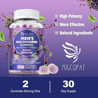 2-Pack Multivitamin for Men, Mens Multivitamins Gummies w/Omega-3, Probiotics, Inositol, Folate, Male Support Blend, Vitamins A, C, D, E, B - Support Heart, Brain, Muscle, Energy, Sugar-Free Gummy