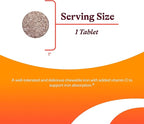 Seeking Health Iron Chewable - Mineral Supplement to Support Healthy Metabolism - Supplement Aids Muscle Function in Men & Women - Energy Support Supplement - 10 mg, 60 Tablets