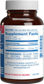 Sea Kelp Iodine Supplement - Clinical Grade Enhanced Iodine Supplement for Women and Men for Energy Metabolism and Thyroid Support - High Absorption Vegetarian Non-GMO Small Tablets (100 Servings)