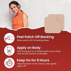 VIORY B12 Patches (Pack of 60) - 100% Natural Patch for Women and Men - Firming, Energy, Focus & Body Support - Enhanced Formula