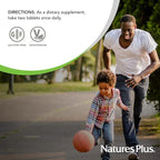 NaturesPlus Iron - 40 mg, 90 Tablets - Vegetarian, Gluten Free - 45 Servings