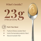 The Fiber Gel High Dietary Fiber Prebiotic Gel Formula — 100% Natural & Clean Label — Plant-Based Psyllium Husk & Inulin Complex — Keto Friendly, Vegan, No Added Sugar — Banana, 32 oz