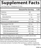 Carlson - The Very Finest Fish Oil, 1600 mg Omega-3s, Liquid Fish Oil Supplement, Norwegian Fish Oil, Wild-Caught, Sustainably Sourced Fish Oil Liquid, Mixed Berry, 500 mL (16.9 Fl Oz)…