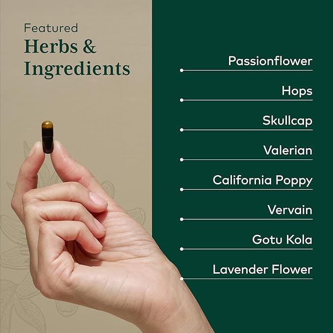 GAIA HERBS PRO Sleep Formula - Supports Restful Sleep & Relaxation for Occasional Sleeplessness* - Herbal Extracts with Valerian Root, Passionflower & Lavender - Vegan Capsules - 60 Liquid Phyto-Caps
