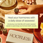 Rootless Seaweed Daily Bites – Cacao Crunch – 1 Week Trial Pack for Hormone & Thyroid Health | 100% Daily Iodine, Whole Food Ingredients, No Added Sugar (7 Bites)
