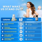Lukaree DIM Supplement 400MG for Women - 12 in 1 Liposomal Dim Capsules- with Black Cohosh, Soy Isoflavones & Alpha Lipoic Acid, Vegan, 60 Ct.