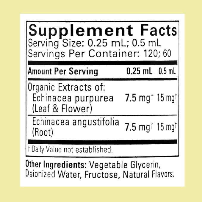 CHILDLIFE ESSENTIALS Echinacea for Kids - Kids Echinacea Drops, Liquid Tincture, Alcohol Free Supplement for Babies, Toddlers, Children - Natural Orange, 1 Fl Oz (Pack of 3)