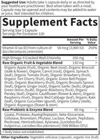 Garden of Life Vitamin D,Vitamin Code Raw D3,Vitamin-D 2,000 IU,Raw Whole Food D3 Supplements with Chlorella,Fruit,Veggies & Probiotics for Bone & Immune Health,120 Vegetarian Capsules,(Pack of 2)
