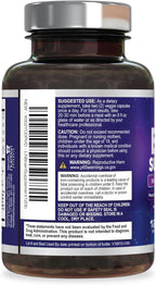 Brain Memory Supplement - 3X Strength Nootropics for Concentration, Clarity & Focus Support - Brain Health Cognitive Vitamins with Bacopa, Phosphatidylserine & DMAE, Brain Booster, 120 Capsules