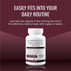 Approved Science Tinnitol - Tinnitus Support Supplement - Ease Ringing in The Ears - Boost Inner Ear Health - 1 Bottle - 3 Month Supply - Made in The USA