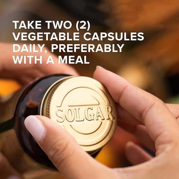 Solgar Quercetin Complex with Ester-C Plus - 50 Vegetable Capsules - Immune Health Support - Gentle on The Stomach Vitamin C - Non-GMO, Vegan, Gluten Free, Kosher - 25 Servings
