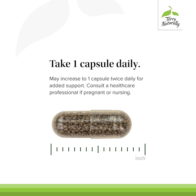 Terry Naturally Vectomega - Dietary Supplement with EPA & DHA - Omega-3 Capsules for Brain & Heart Health Support - Nutritional Supplement with Essential Fatty Acids & Peptides - 60