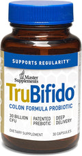 Master Supplements TruBifido - 30 Capsules - Powerful Probiotic for Colon Health & Energy - Immune Booster, Supports Regularity - Gluten Free - 30 Servings