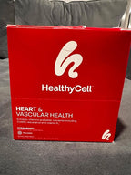 Healthycell Heart & Vascular Health Daily Liquid Supplement - Cardiovascular Support with Beet Root Powder, Resveratrol, CoQ10, Omega-3 & Vitamin K - 30 Gel Packs