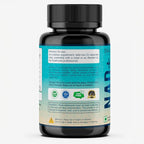 NAD+ Supplement 810mg with Nicotinamide Adenine Dinucleotide, Resveratrol, Quercetin, Coenzyme Q10, Fisetin and Black Pepper - Healthy Aging - High Absorption - 60 Capsules