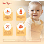 MARYRUTH'S Infant & Baby Vitamin C Supplement | USDA Organic Vitamin C Liquid Drops for Infants | Ages 6-12 Months | Immune Support | Overall Health | Vegan | Non-GMO | Gluten Free | 2 Fl Oz