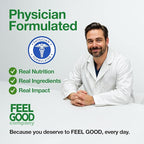 FeelGood Superfoods - Turmeric Curcumin Capsules - Ultra High Absorption - 60ct - 1000mg per Serving
