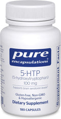 Pure Encapsulations 5-HTP 100 mg - Brain Health, Sleep Regulation & Appetite Support* - 5-Hydroxytryptophan - Gluten Free & Non-GMO - 180 Capsules