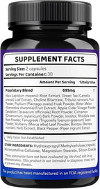 (5 Pack) Memory Mood and Brain Capsules - Official Daily Support Brain Health Supplement Pills Advanced Formula, Memory & Mood Brain & Memory Focus Reviews, 300 Capsules for 5 Months