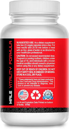 Mr. Man Support– Male Fertility Supplement for Sperm Health, Count, and Motility – All-Natural Formula with Vitamins, Minerals, and Antioxidants – Supports Reproductive Health and Hormonal Balance