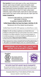 New Chapter Women’s Multivitamin 55+, Astaxanthin, B6, B12, D3, Vitamin C & Zinc, Immune, Heart, Cellular Energy, and Bone Support, Gentle on The Stomach, One Daily, Non-GMO, Gluten-Free, 96 Tablets