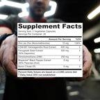 TRIUMPH Testosterone Booster for Men: Best Test Booster and Estrogen Blocker for Men with DIM, KSM 66 Ashwagandha, and Boron Citrate, Build Natural Lean Muscle Mass and Strength, 56 Veggie Capsules