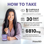 27-in-1 Hair Skin and Nails Vitamins (6810mg) with Biotin 10000mcg - Collagen Supplements for Men and Women - Keratin Supplements with Probiotics and Saw Palmetto, 90ct