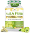 Organic Veda Amla Capsules - 1500mg, 300 Capsules - Natural Vitamin C Supplement with Antioxidants, Polyphenol for Immunity, Skin Glow & Hair Growth - Single Origin Premium Organic Amla Fruit Powder