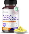 Alpha Lipoic Acid Acetyl-L-Carnitine - Support Bladder Cleanse, Urinary Tract Health - 180-day Supply