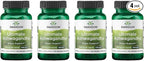 Swanson Ultimate Ashwagandha KSM-66 - Herbal Supplement Supporting Healthy Stress Levels & Relaxation - Natural Formula to Promote a Calm & Relaxed Mindset - (60 Veggie Capsules, 250mg Each) (4 Pack)